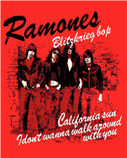 Ramones T-shirt - Blitzkreig Bop